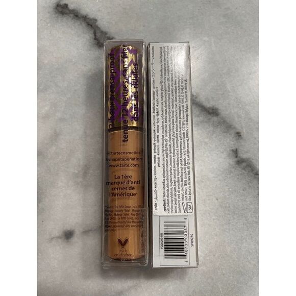 Tarte Shape Tape Concealer in 47H Tan Deep Honey Lot of 2 - Picture 2 of 2